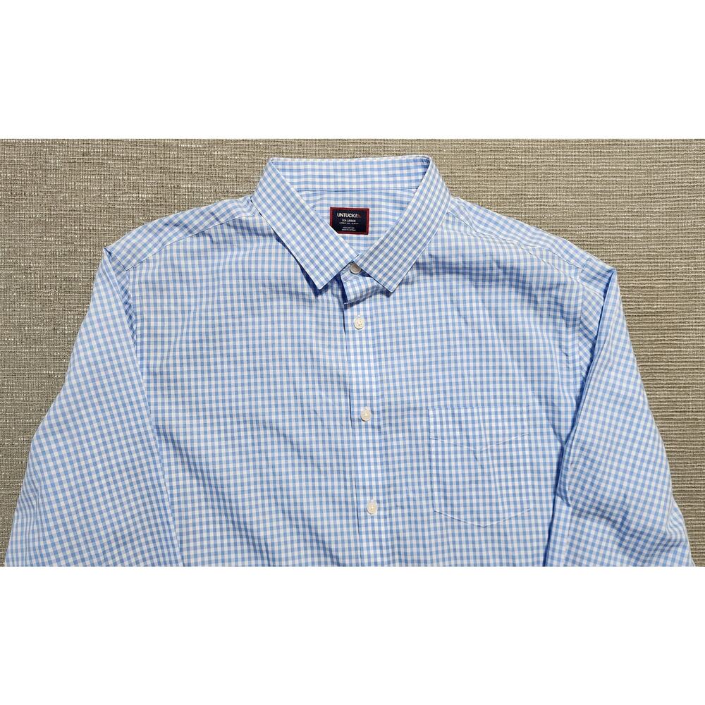 UNTUCKit Lawrence Wrinkle-Free Slim Fit Button Down Shirt Men’s XXL